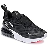 Sportschuhe Nike Jungen Air Max 270 (ps) Laufschuhe, Mehrfarbig (Black/White/Anthracite 001), 30 EU