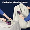 Portable Travel Steamer for Clothes, Fast Wrinkle Remover Garment Steamer for Home & Travel, 2-in-1 Iron & Steam with 90Rotatable Head, Handheld Iron Steamer with 100ml Water Tank