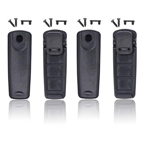 Replacement Belt Clip SHB-13 for Yaesu VX-8R VX-8E VX-8DR VX-8DE VX-8GR VX-8GE FT-1DR FT-2DR Portable Radio (4PCS)