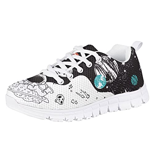 KEIAHUAN Boys Girls Running Shoes Non Slip Athletic Tennis Shoes Walking Trekking Sneakers Comfort Casual Fashion Trendy2