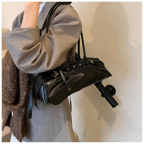 Bolso Tote Bowling de Cuero PU para Mujer miniatura 3