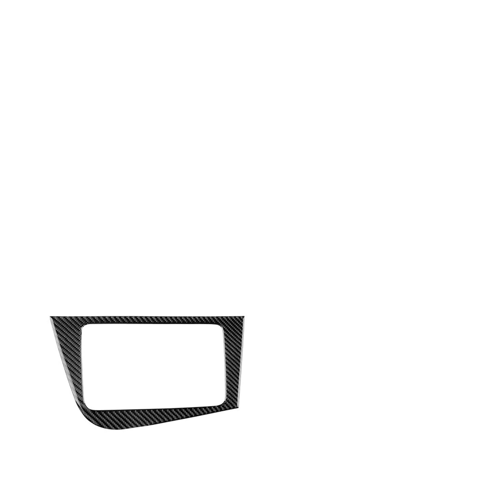 for Seat for Leon 2005-2012 Real Soft Carbon Fiber Sticker LHD RHD Car CD Panel Inteior Accessories Universal Interior Accessories(for RHD Black)