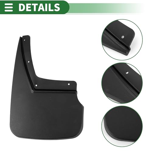 Image of Motoforti Mud Flaps Splash Guards Mud Guards for Chevrolet Suburban /Tahoe 2015-2019 W /Mount Accessories