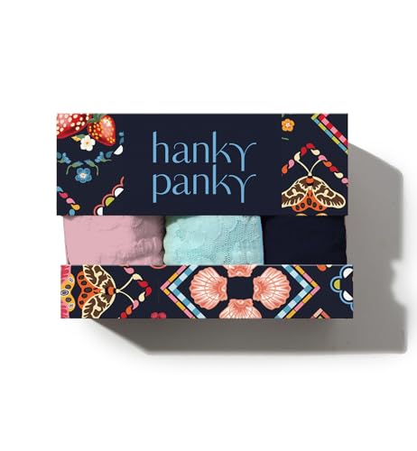Image of hanky panky ORG THG 3PK PRNT BOX