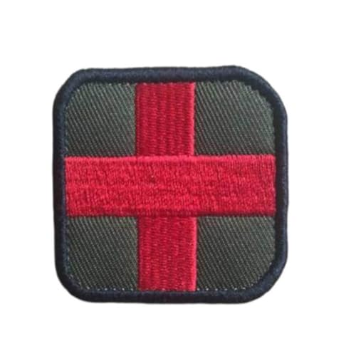 Le patch ricamate incrociate misurano 5x5x5 cm/1.97x1.97x1.97 pollici, la dimensione perfetta per la maggior parte delle persone.