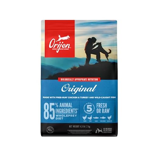 ORIJEN Grain Free High Protein Dry Dog Food Original Recipe 4.5lb Bag
