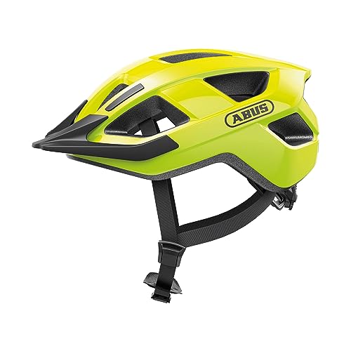 ABUS Casco para bicicleta Aduro 3.0 - Casco urbano deportivo con un diseño elegante para el día a día y las excursiones deportivas - para hombres y mujeres - amarillo, talla S