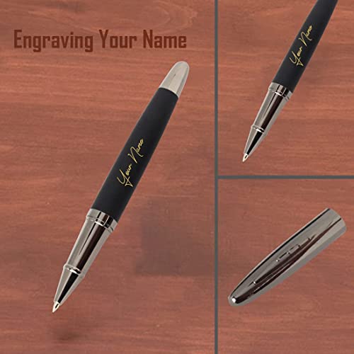 Image of Roshfort Customized Premium Metal Ballpoint Pen With Name Engraved. SEND DETAIL WHATSAPP +91 9631056748