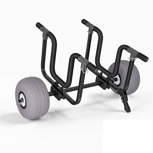 2-in-1 Kayak SUP Dolly Cart with Beach Wheels