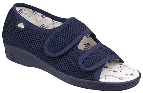Mirak - Sandalias de vestir para mujer, color azul, talla 43