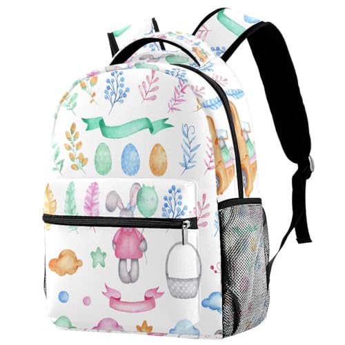 Grand sac à dos de voyage romantique multicolore pour vos escapades