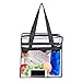 2 Pack Clear Tote Bag,Stadium Approved Security Clear Bag 12