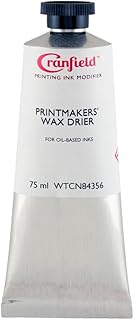 Cranfield Printing Ink Modifier, Printmakers' Wax Drier, 75ml Tube