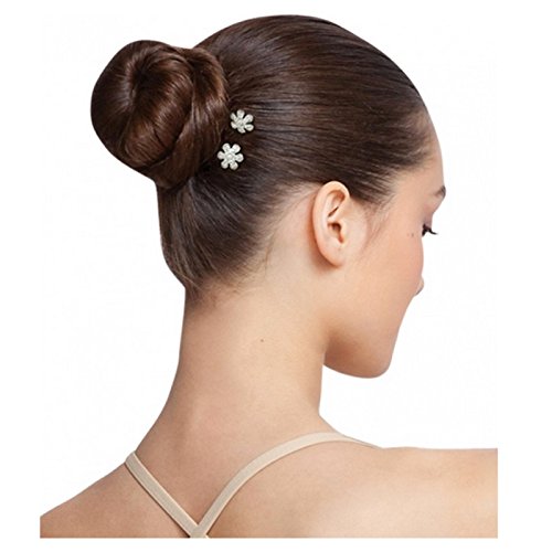 Miniatura 5 de Horquillas para moño ROCST Bobby Pins Clips para ballet mujer niña peluquería salón 12 piezas (2.5 pulgadas, negro, 24 piezas)