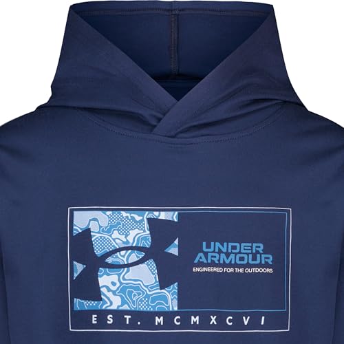 Image of Under Armour Boys' Long Sleeve Hooded Performance Tee, Outdoor Collection