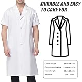 Zoom IMG-1 lekefeto camice da laboratorio bianco Zoom IMG-1 lekefeto camice da laboratorio bianco