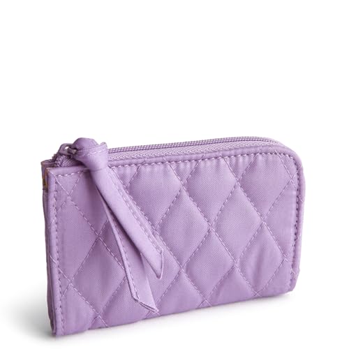 Image of Vera Bradley Women's Premium Cotton Zip Card Pouch