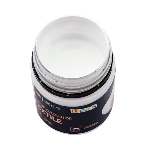 Decola - White Classic Textile Colour 50ml, Weiß - Image 2