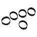 Rubber Fixing Ring, 5PCS Diving Rubber Ring Diving Webbing Weight Belt for Diving Accessories Water Sports Diving