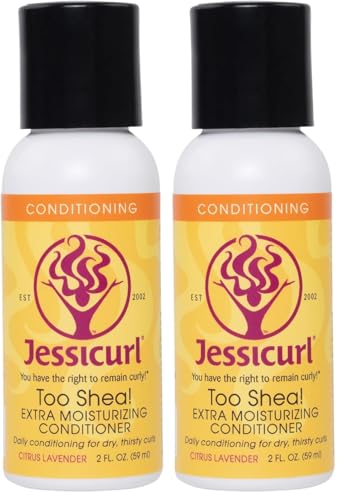 Jessicurl, Too Shea! Extra Moisturizing Conditioner for Curly Hair Leave in Conditioner for Dry Hair, Anti Frizz Hair Products