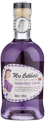Mrs Cuthberts Parma Violet Cupcake British Gin Liqueur 50cl