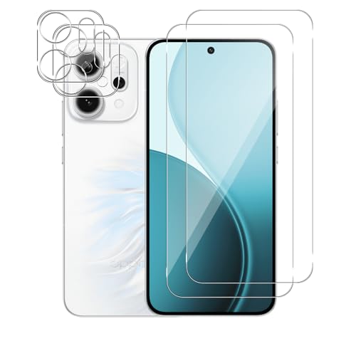 【2+2枚セット】対応 OPPO Reno14 5G ガラスフィルム スマホ 保護フィルム (2枚) + レンズ保護フィルム (2枚) Sediven 【日本製素材旭硝子製】 全面吸着 指紋・汚れ防止 気泡ゼロ 9H硬度対応 飛散防止 高透過率 高感度 超