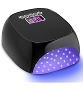 Cordless UV LED Nail Lamp, BETE 78W Rechargeable LED Nail Dryer Light with Metal Base, 39 Beads P...