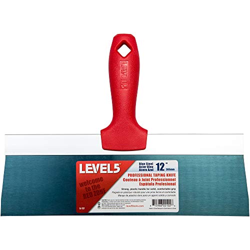 Level 5 Tools 5-117 Taping Knife,BS,Nylon Handle,12