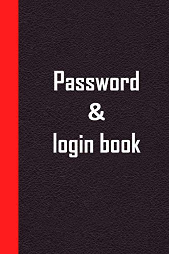 Password and login book: the personal internet address password organizer book, password website internet address book, password log book and internet password organizer -  Independently published