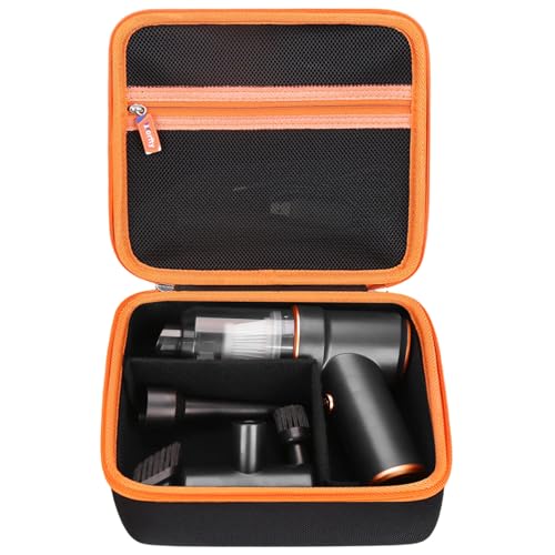 Image of Hard Travel Case for KMM Handheld Car Vacuum Cleaner, Portable Auto Vacuum Cleaner Accessories Storage Bag Carrying EVA Case for KMM LT-117 9000Pa Air Duster