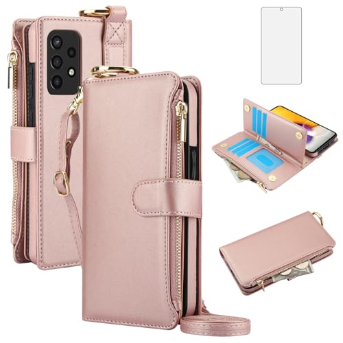 Housse Samsung Galaxy A53 5G portefeuille en similicuir premium avec rabat de protection