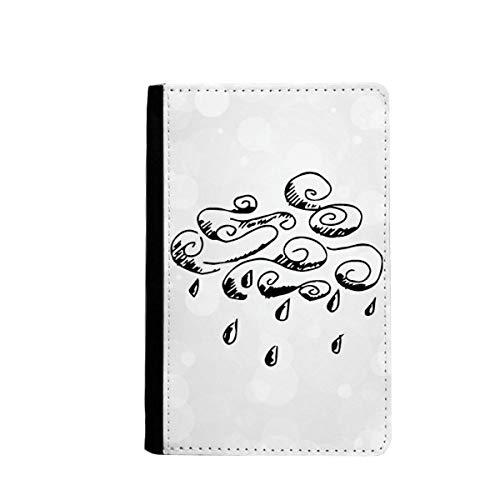 Étui portefeuille de voyage nuage classique multicolore 9.4x14.7 cm