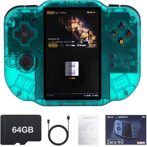 MagicX Zero 40 Retro Handheld Game Console , 3.4 Inch...