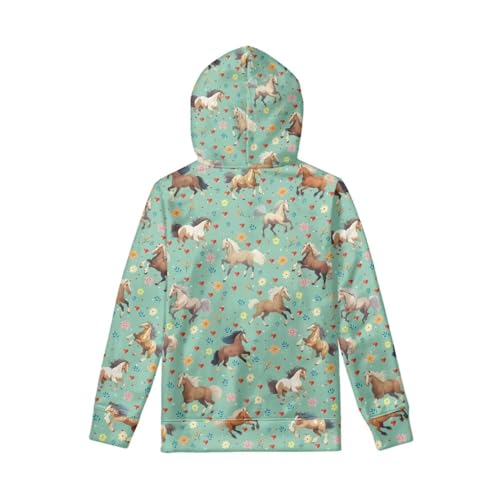 WELLFLYHOM Unisex Kids Teens Sweatshirts Youth Girls Boys Hoodies and Sweaters Hooded Pullover Tops Age 6-162