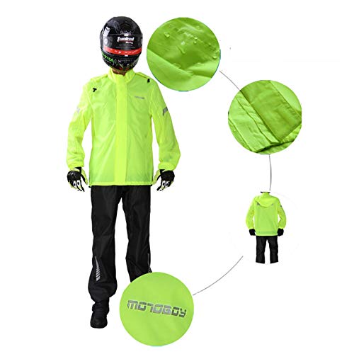 Conjunto impermeable con chaqueta y pantalón para hombre y mujer miniatura 4