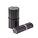 Produktbild Danilovo Ritual Bienenwachs Kerzen (Schwarze) - Kloster Orthodoxe Kerzen für Gebet, Tischdeko - Ungiftig, Ruß - Tropffrei, Lang, Nachhaltige Produkte, N140, Höhe 16 cm, Ø 5 mm (50 Stück - 143 g)