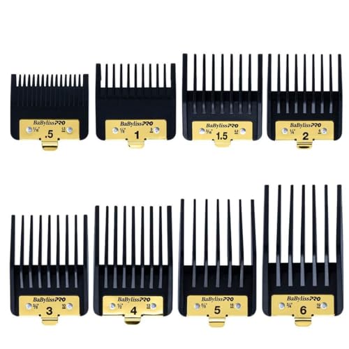 Gardes Clipper Premium X 8 guides de coupe pour salon maison