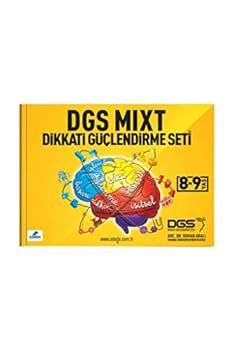 Paperback Adeda - DGS MIXT Dikkati Güçlendirme Seti 8-9 Yas [Turkish] Book