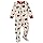 The Children's Place baby girls Family Matching Christmas Holiday Pajamas Sets, Snug Fit 100% Cotton, Adult, Big Kid, Toddler, and Toddler Sleepers, Buff Bear, 3-6 Months US