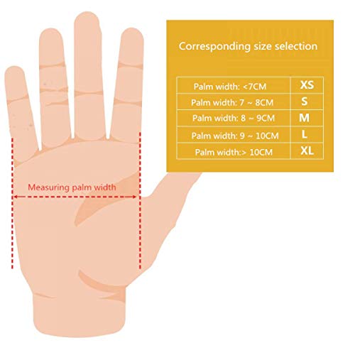 Einweghandschuhe Antiallergisch Verschleißfest Verhindern Sie die Ausbreitung von Speichel Latex Chemisch resistente… – Bild 3