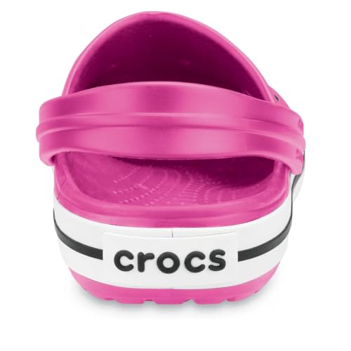 Image of Crocs Unisex CrocbandClogs, Fuchsia, 8 UK Men / 9 UK Women