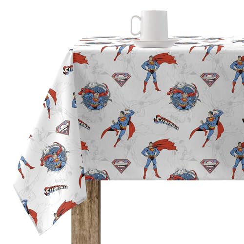 Nappe Superman 05 résine pour goûter d'enfants et repas de famille rigolos