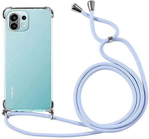 LunarDrift 2 Confezioni Custodia per Xiaomi Mi 11 Lite(4/5G) 6.55 Pollici, Anime Giappone Art Estetica Teschio e Lupo Motivo Manga Antiurto Protezione Case Flessibile TPU Silicone Cover Bumper, 02