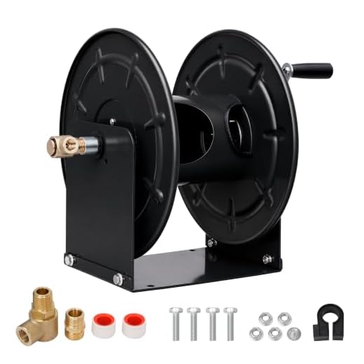 Heavy Duty Retractable Pressure Washer Hose Reel