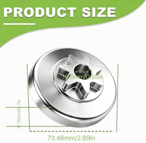 A556001580 3/8" 7T Clutch Drum Needle Bearing Kit for Echo CS-590 Chainsaw - 2
