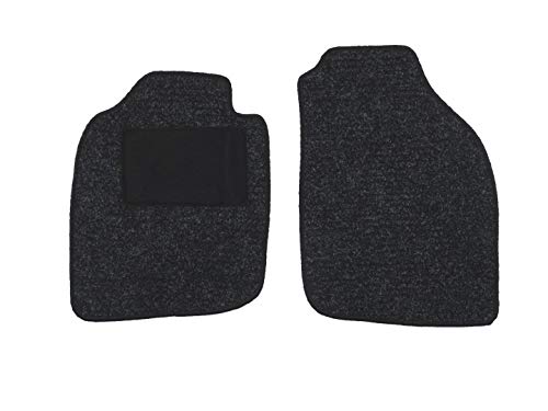 Alpha-Tex Fußmatten-Set für Mercedes SL, Typ R230 (Baujahr 2001-2012), Robust anthrazit | 2-TLG |...