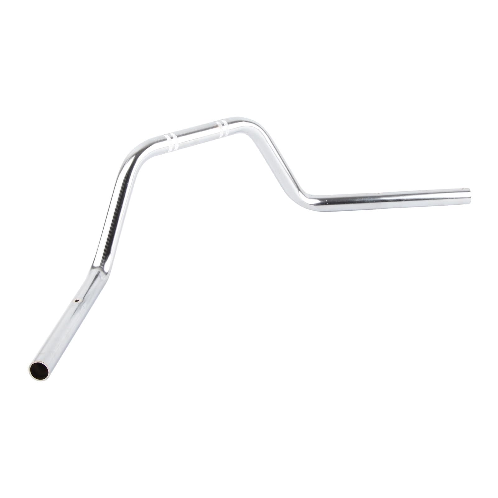 Ausla Kierownica Motocyklowa z Hamulcem Metalowa Płaska Kierownica Motocykla 22 Mm X 720 Mm Bezszwowa Formowana Antypoślizgowa rękojeść Łatwa Instalacja dla Rowerzystów Ulicznych CG125