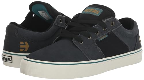 Image of Etnies Barge LS - Classic Skate Look, Slim Vulcanized Silhoutte, Hefty Armored Collar, Reinforced Vulc