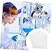 Hohopeti 10Pcs Oil Absorbent Filter Grade Absorbing Paper for High Efficiency Filtration for Chemical Labs and Industrial Applications