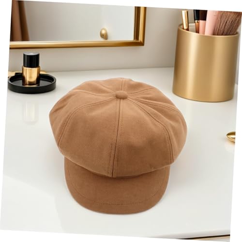 Béret femme casquette plate légère design octogonal souple et aéré